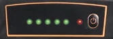 Battery level indicator