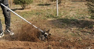 Weeding wheel operation