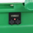 Battery/voltage indicator and USB port