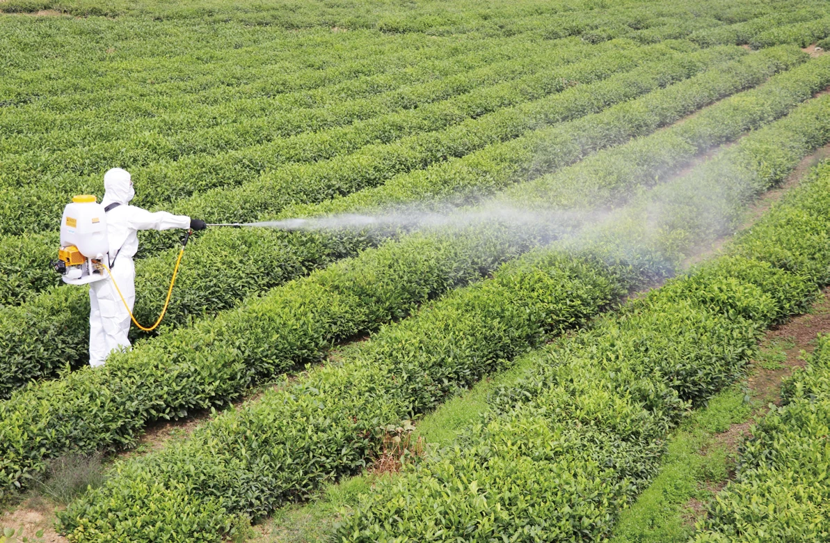 Power sprayer application shown in the catalog