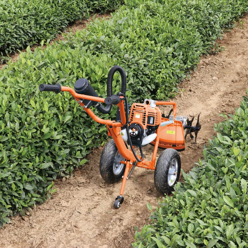 Mini-tiller application shown in the catalog