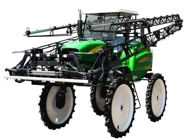 Self-propelled boom sprayer (25 m spray width)