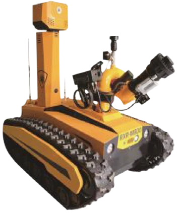 Electric firefighting robot